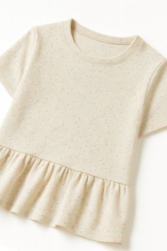 Color Pop Floral Dotted Summer Tee