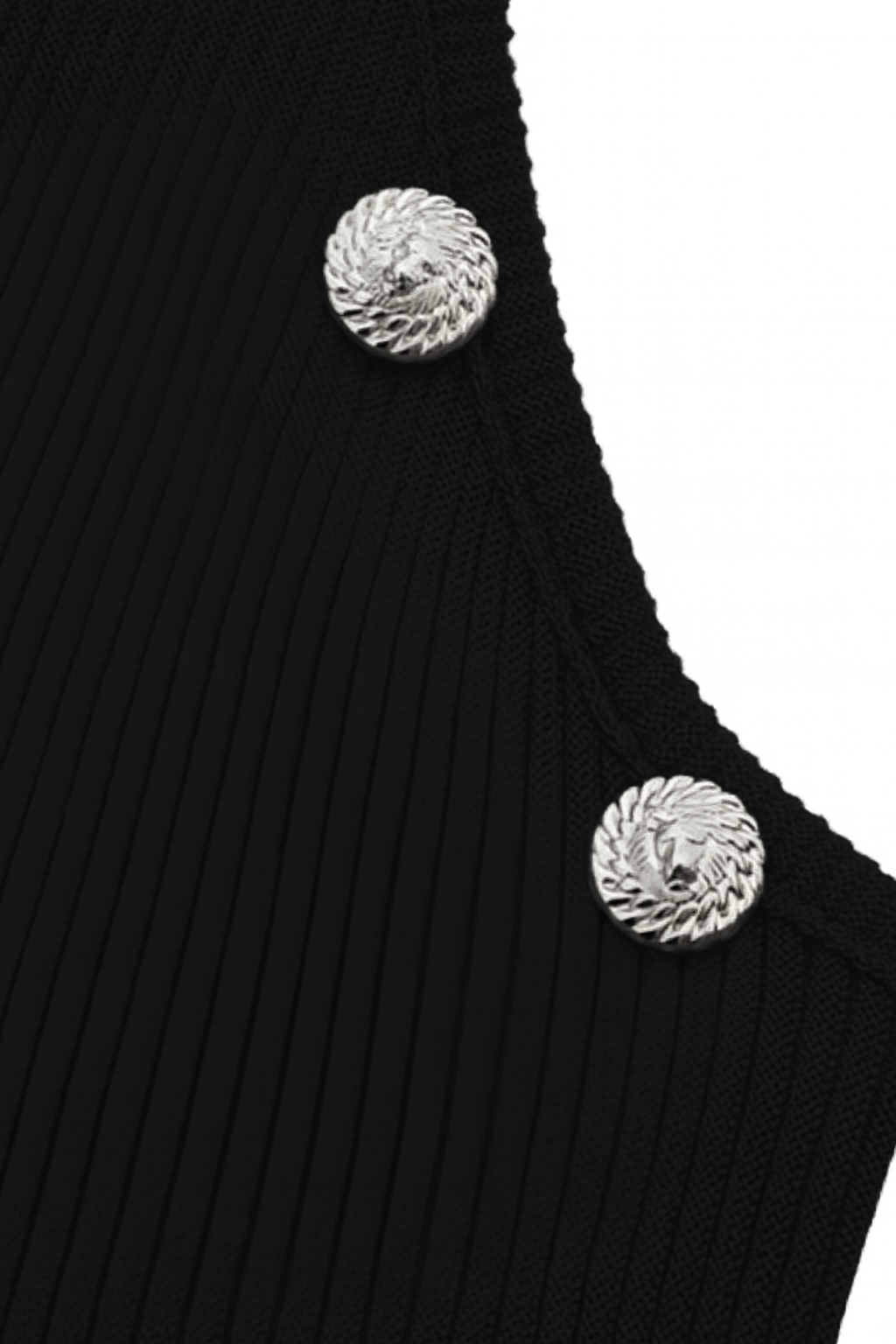 Off-Shoulder Strap Knit Top