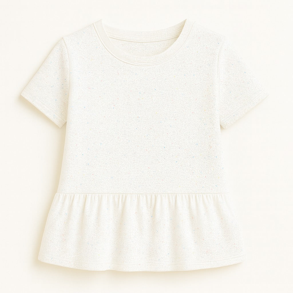 Color Pop Floral Dotted Summer Tee