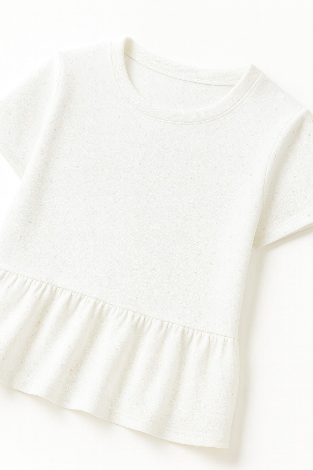 Color Pop Floral Dotted Summer Tee