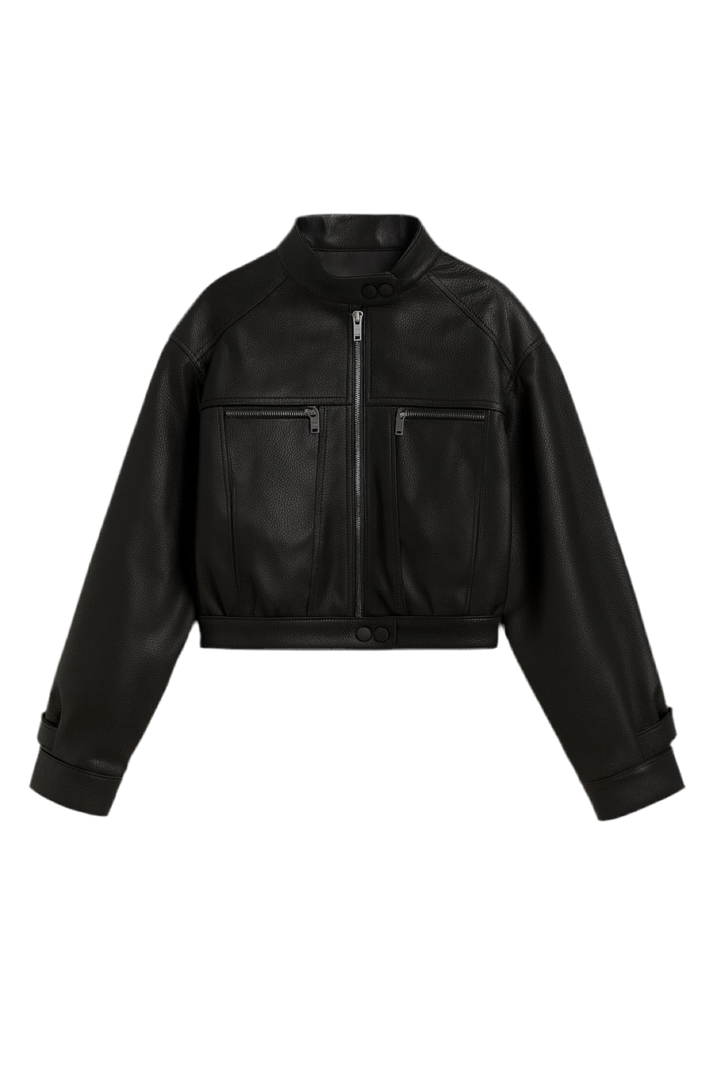 Autumn Luxe PU Moto Jacket