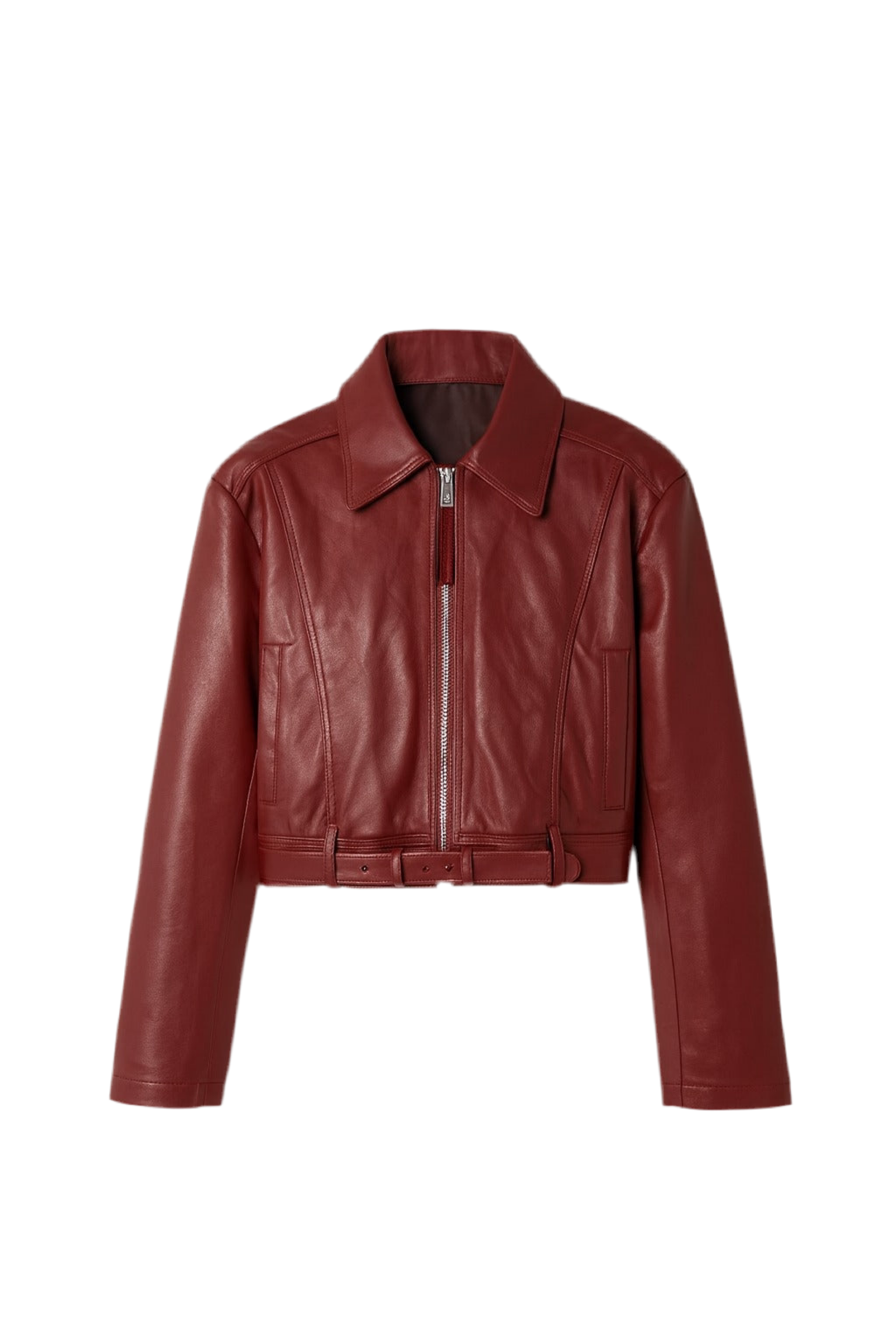 Retro Rebel Moto Leather Jacket