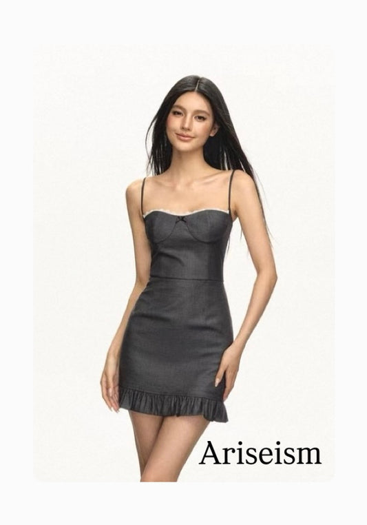 Ariseism Polka Contour Dress