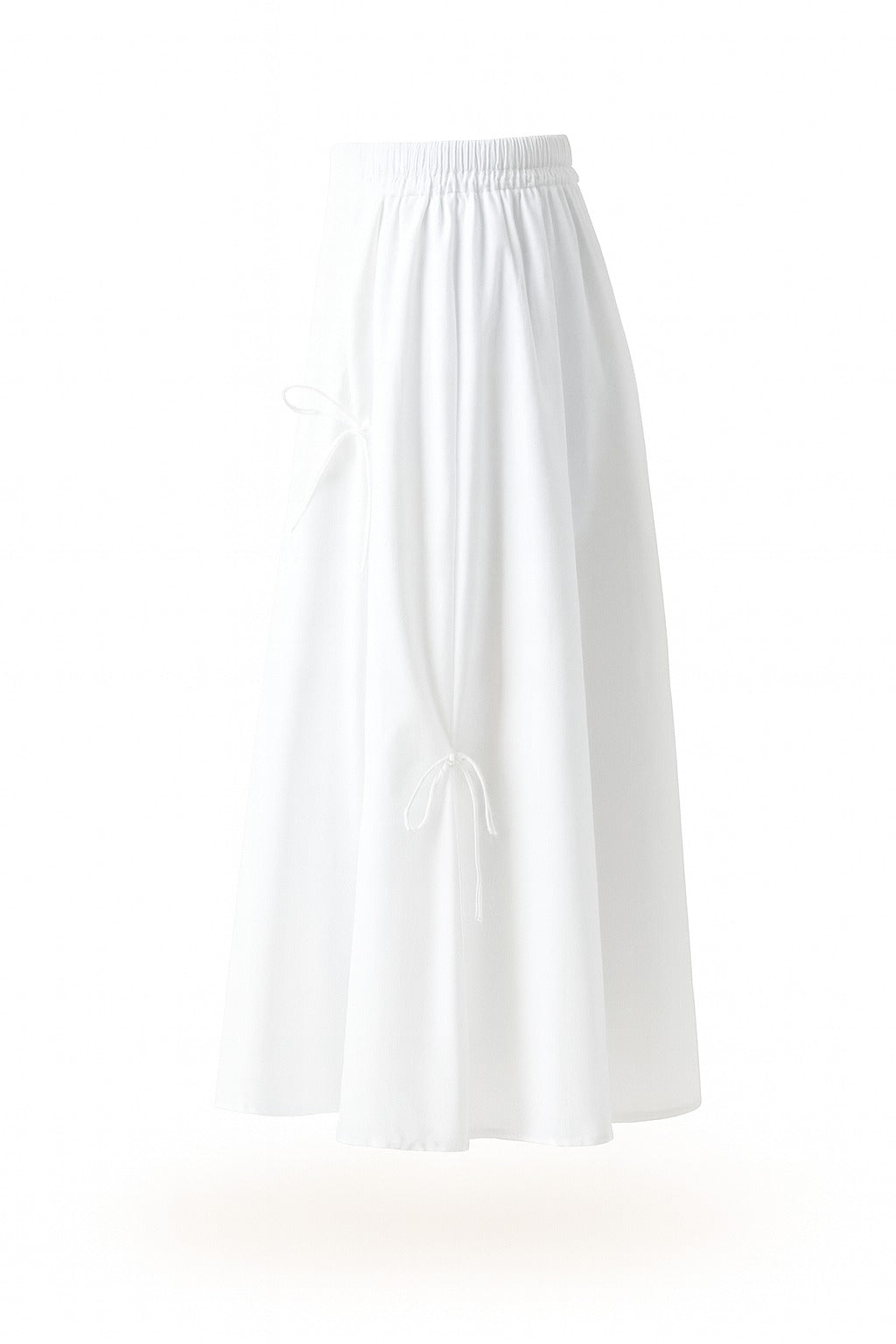 Nurtureone Slim Silhouette Bow Swing Skirt
