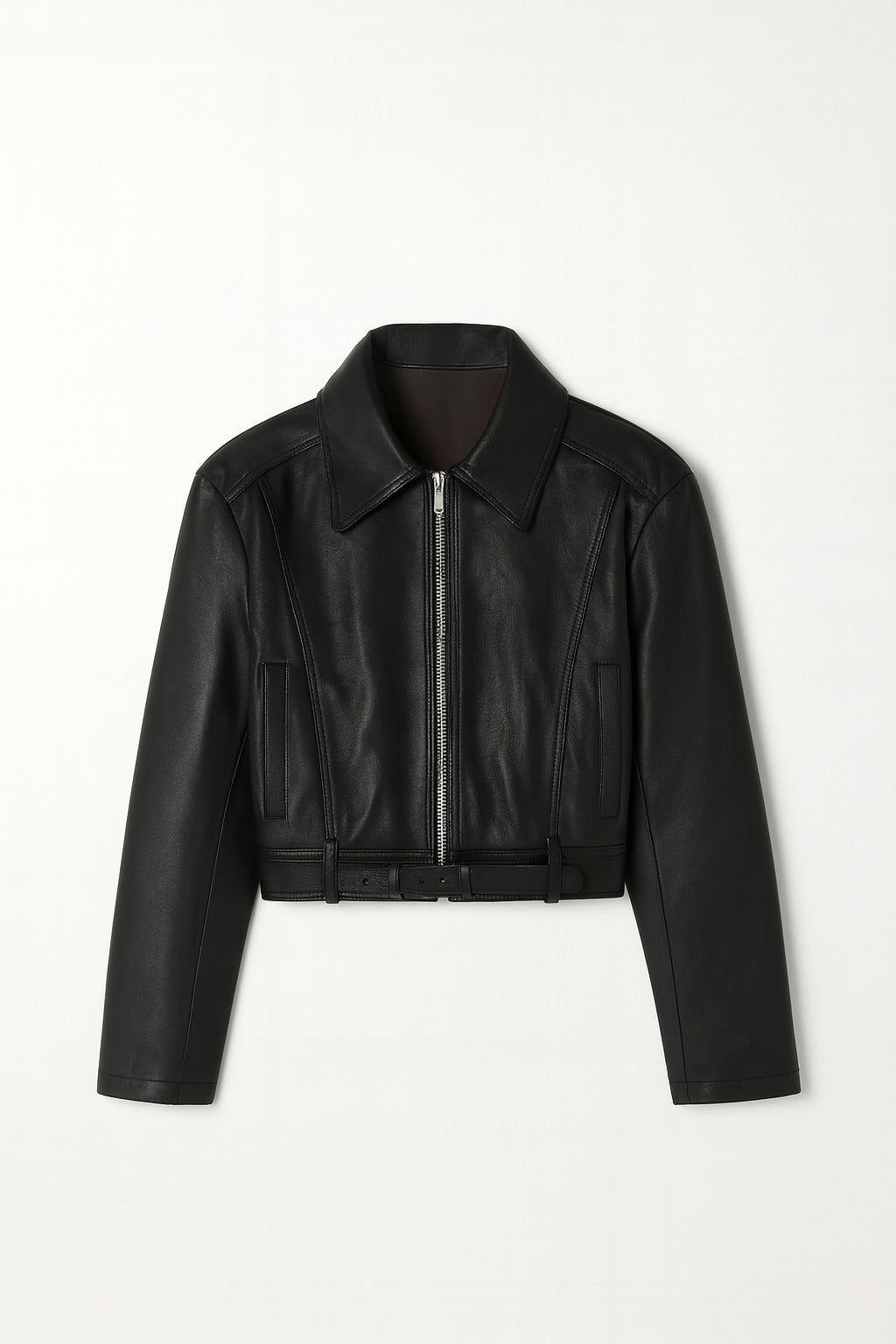 Retro Rebel Moto Leather Jacket