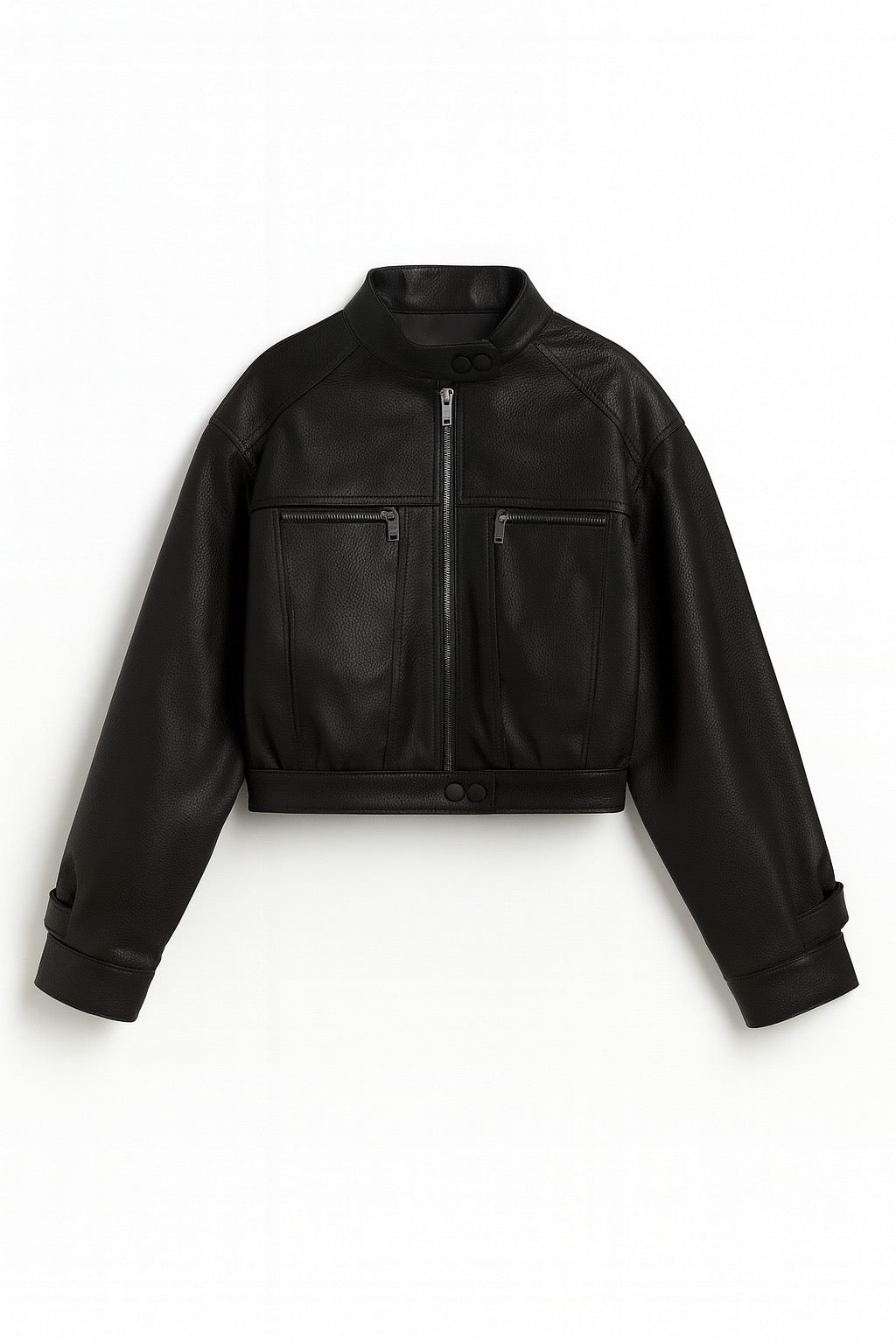 Autumn Luxe PU Moto Jacket